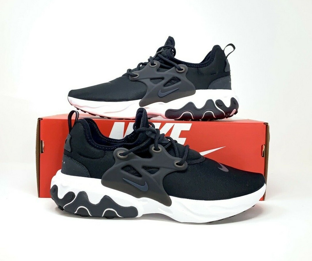 nike black react presto